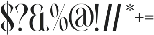 Vamour-Regular otf (400) Font OTHER CHARS