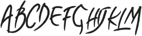 Vampherine Regular otf (400) Font UPPERCASE