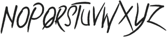 Vampherine Regular otf (400) Font UPPERCASE