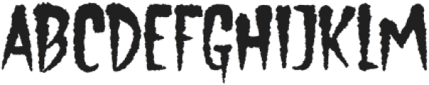 VampireHunters otf (400) Font UPPERCASE