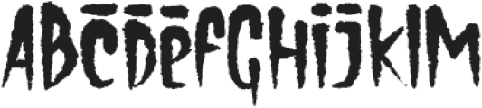 VampireHunters otf (400) Font LOWERCASE