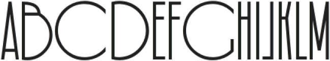 Van Alen Regular otf (400) Font LOWERCASE