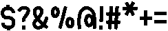 Vancouver Gothic Regular otf (400) Font OTHER CHARS