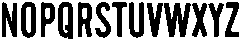 Vancouver Gothic Regular otf (400) Font LOWERCASE