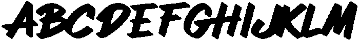 Vandal Regular otf (400) Font UPPERCASE