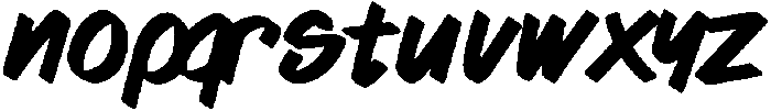 Vandal Regular otf (400) Font LOWERCASE