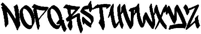 Vandal Rush otf (400) Font UPPERCASE