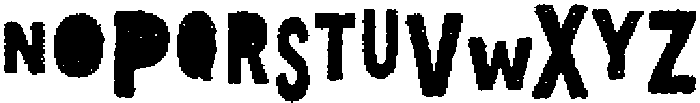 Vandal Vibes otf (400) Font LOWERCASE