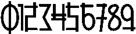 Vandalik One otf (400) Font OTHER CHARS