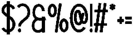 Vandalik Two otf (400) Font OTHER CHARS
