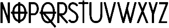 Vandalik Two otf (400) Font UPPERCASE