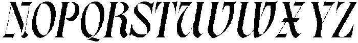 Vandals Blackstar Regular otf (900) Font UPPERCASE