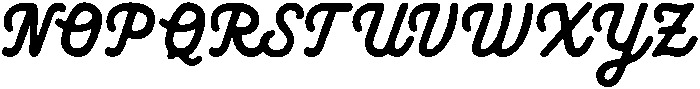 Vane Dream Regular otf (400) Font UPPERCASE