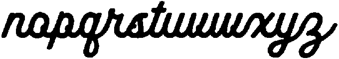 Vane Dream Regular otf (400) Font LOWERCASE