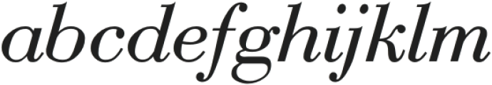VanguardPro Font Italic otf (400) FONT
