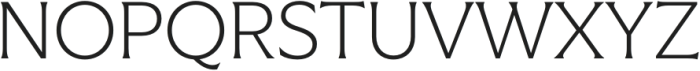Vanguardia Light otf (300) Font UPPERCASE