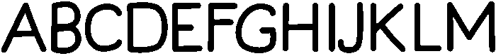 Vanilla-Bold ttf (700) Font UPPERCASE