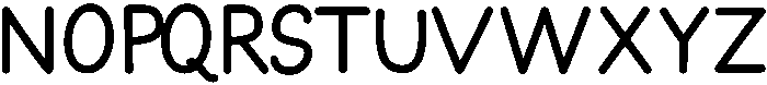 Vanilla-Bold ttf (700) Font LOWERCASE