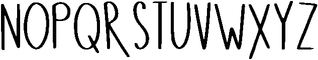 Vanilla Latte Regular otf (400) Font UPPERCASE