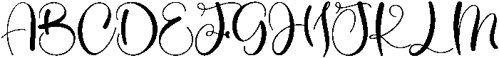 Vanilla Regular otf (400) Font UPPERCASE