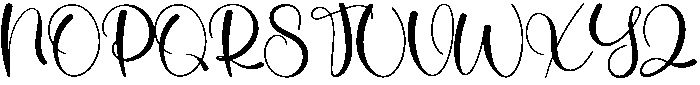 Vanilla Regular otf (400) Font UPPERCASE