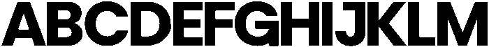Vanilla Regular otf (400) Font UPPERCASE