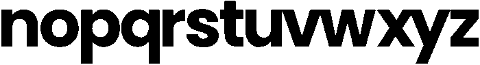 Vanilla Regular otf (400) Font LOWERCASE