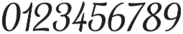 Vanilla Shot Regular Italic otf (400) Font OTHER CHARS