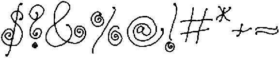 Vanilla Snail Bold otf (700) Font OTHER CHARS