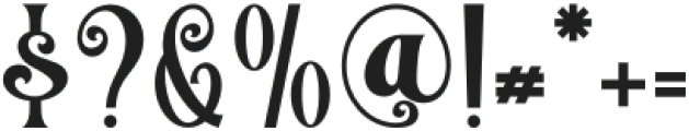 Vanisha Regular otf (400) Font OTHER CHARS