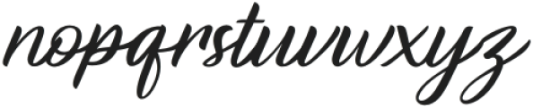 Vanquisher-Script otf (400) Font LOWERCASE