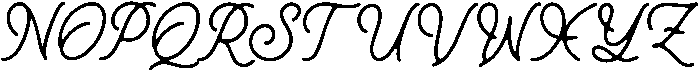 Vantage Costieno otf (400) Font UPPERCASE