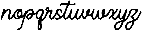 Vantage Costieno otf (400) Font LOWERCASE