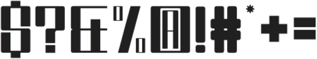 Vantica Regular otf (400) Font OTHER CHARS