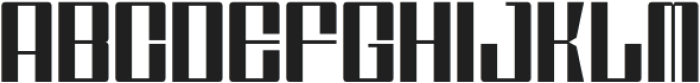 Vantica Regular otf (400) Font UPPERCASE