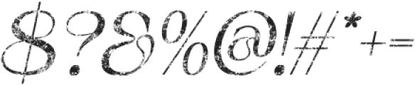 VarelleStamp-Italic otf (400) Font OTHER CHARS