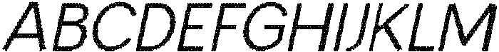 Varena Disco Italic otf (400) Font UPPERCASE