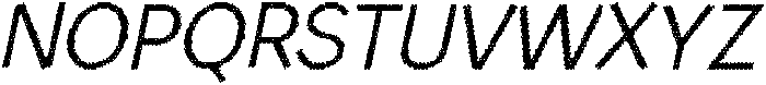 Varena Disco Italic otf (400) Font UPPERCASE