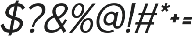 Varena Italic otf (400) Font OTHER CHARS