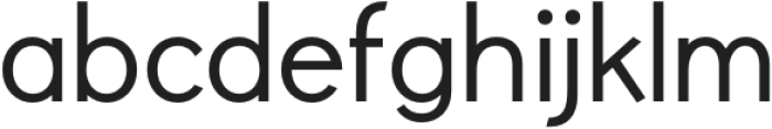 Varena Regular otf (400) Font LOWERCASE