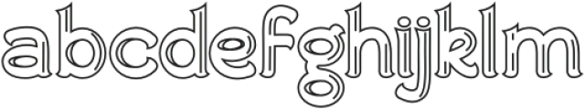 Variansa Five otf (400) Font LOWERCASE