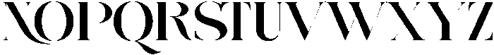 Varien otf (400) Font UPPERCASE