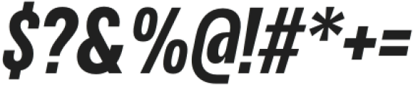 Variera Bold Italic otf (700) Font OTHER CHARS