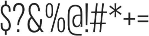 Variera Extra Light otf (200) Font OTHER CHARS