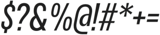 Variera Italic otf (400) Font OTHER CHARS