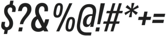 Variera Medium Italic otf (500) Font OTHER CHARS