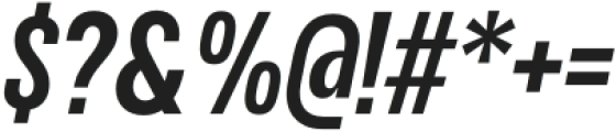 Variera Semi Bold Italic otf (600) Font OTHER CHARS
