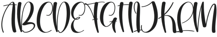 Variety Regular otf (400) Font UPPERCASE