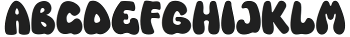 Various-Regular otf (400) Font UPPERCASE
