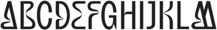 Varizone Regular otf (400) Font UPPERCASE